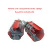Portable Metal Screwdriver with Clear Crystal Handle view 4