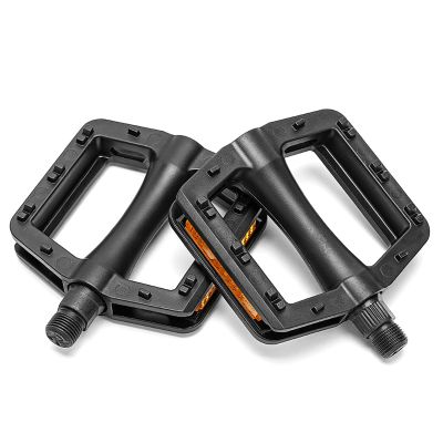 PUBIBD Bike Pedals for Koga Beach Racer, Non-Slip Flat Pedals with Reflective Strips