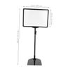 VALICLUD Adjustable Floor-Standing Poster Holder view 2