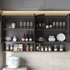 Wall-Mounted Bathroom Cabinet with Glass Doors, 60 x 30 x 80 cm view 2