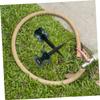 TOGEVAL Garden Hose Guide Stakes, 6-Piece Set, Durable PP, Versatile Design view 4