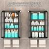 Wall-Mounted Bathroom Storage Cabinet with Acrylic Door view 4