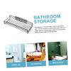 MAGICLULU Metal Bathroom Storage Shelf, No Drilling view 3