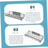 MAGICLULU Metal Bathroom Storage Shelf, No Drilling view 4