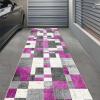 YUEAENK 80 x 450 cm Runner Rug, Washable Non-Slip Kitchen and Hallway Rug view 4