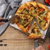 BigKego 2-Piece Stainless Steel Pizza Cutter Set view 2