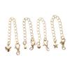 OSALADI 4-Pack Gold Copper Extension Chains for Necklaces and Bracelets view 1
