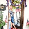 Patriotic 4th of July Tinsel Garland view 3