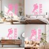 Vinyl Wall Decal Hockey Quotes Hockey Baseball Girls Boys Teens Atin 54 x 58.4 cm Self-Adhesive Pink view 2
