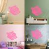 Fine-Carving Sticker, Hand-Sketched Drawing, 68 × 78 cm, Customizable, Pink view 3
