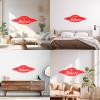 UFO Alien Ship “I Want to Believe” Wall Sticker, 50 × 154.3 cm, Rose Red view 2