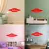 UFO Alien Ship “I Want to Believe” Wall Sticker, 50 × 154.3 cm, Rose Red view 3