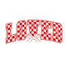 Christian “Loved” John 3:16 Vinyl Wall Decal, 54 x 105.7 cm, Rose Red view 1