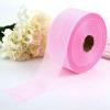 60 mm, 45.7 m Snow Yarn Muslin Ribbon for Hair Bows, Crafts, Handmade Accessories, Party and Wedding Decorations, 1,660 mm, 45.7 m view 4