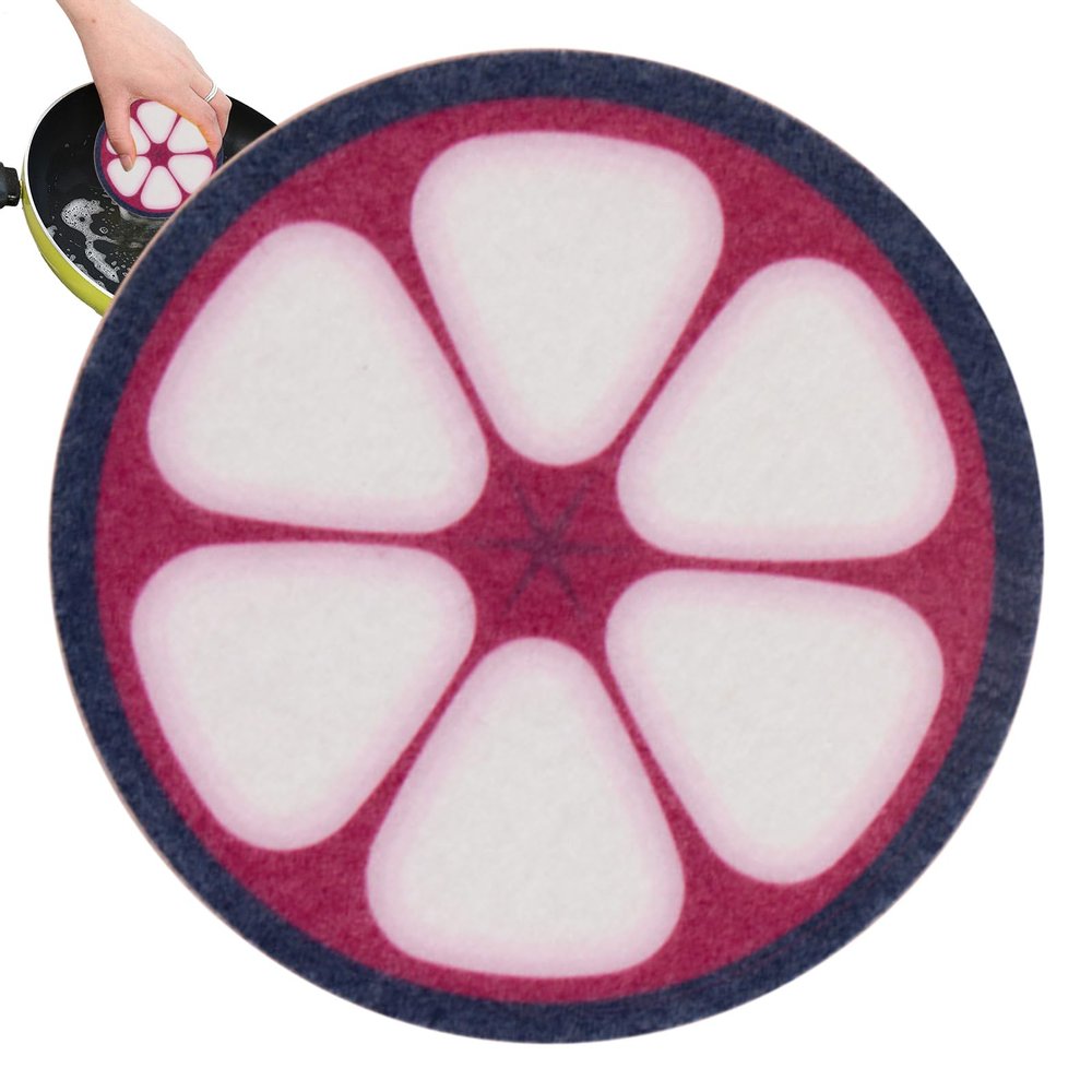Yupeuoo Sponge for Dishes - Fruit-Shaped Cleaning Pads