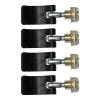 Uhngw Hiking Pole Locking Clips with Set Screws, 4-Pack view 1