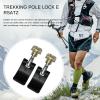 Uhngw Hiking Pole Locking Clips with Set Screws, 4-Pack view 2