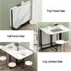 Folding Drop-Leaf Dining Table for Small Spaces view 2