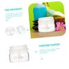 Mikinona Flat, Round Borosilicate Glass Weighing Dish with Lid view 2