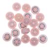 PACKOVE 3 Sets Rotating Bearing Bases for Hairpins, Pink Iron, 20 Pieces Each view 3