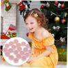 PACKOVE 3 Sets Rotating Bearing Bases for Hairpins, Pink Iron, 20 Pieces Each view 4