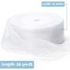 White Organza Ribbon, 45M view 4