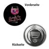 Butterfly PEA Blossom Spritz Magnet with Bottle Opener view 2