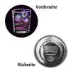 Butterfly PEA Blossom Spritz Queen Magnet with Bottle Opener view 2