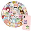 Kids' Water Bottle Stickers | 50 Scented Stickers for Phones and Cases | Cartoon Stickers for Home, Creative Journals, Teacher and School Gifts view 1