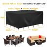 HNYDM Waterproof Garden Furniture Cover 290 x 80 x 65 cm, 600D Oxford Fabric view 3