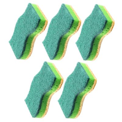 SAFIGLE 5-Pack Reusable Kitchen Cleaning Sponges