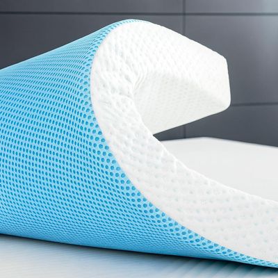 Viscoelastic Mattress Topper 160 x 190 cm, 4 cm Thick, Removable Washable Cover