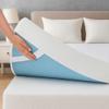 Viscoelastic Mattress Topper 160 x 190 cm, 4 cm Thick, Removable Washable Cover view 2