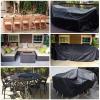 HNYDM Waterproof Patio Furniture Cover 280 x 180 x 35 cm, Heavy-Duty 600D Oxford Fabric view 4