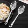 Slotted Spoon with Pouring Spout, 38cm view 2