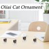 Rotating Acrylic Cat Decoration view 2