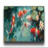 5D Diamond Painting Koi Lotus, XXL 285 x 95 cm, Full Drill Crystal Mosaic Kit view 2