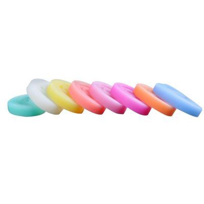 UPKOCH 8-Piece Glow Silicone Wristbands