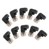 Amosfun 10-Piece Pneumatic Elbow Connectors with Male Thread view 1