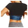 GOUJIAN Women's Short-Sleeve Sauna Shapewear Top, 4XL view 2