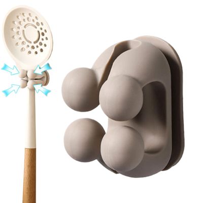 Rice Paddle Holder Clip - Wall-Mounted Kitchen Utensil Hook