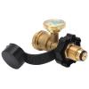 POL Gas Adapter with Gauge, Converts POL to QCC1 for Grills, Heaters, and Outdoor Kitchens view 4