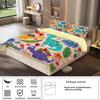 TKCQX Kids' Dinosaur and Flower Bedding Set, 140 x 200 cm view 4