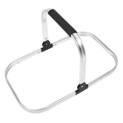 Abaodam Folding Shopping Basket with Aluminum Frame