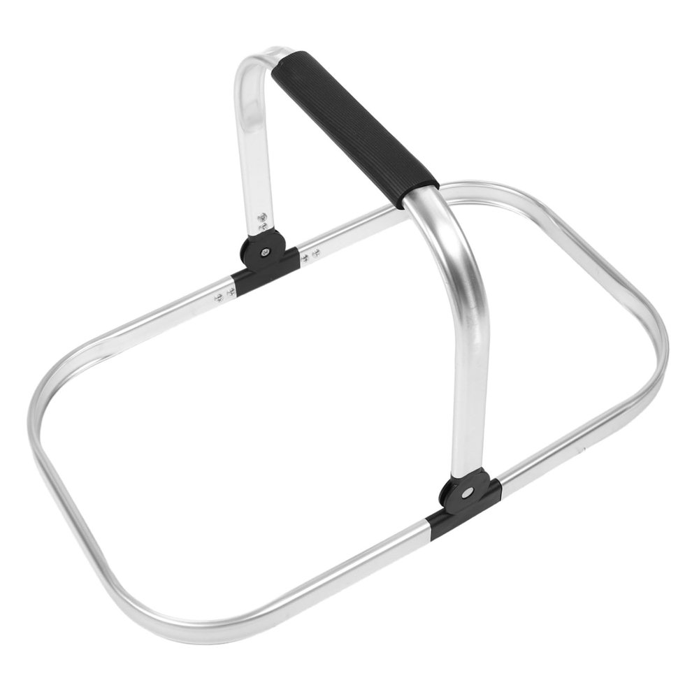 Abaodam Folding Shopping Basket with Aluminum Frame