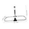 Abaodam Folding Shopping Basket with Aluminum Frame view 2