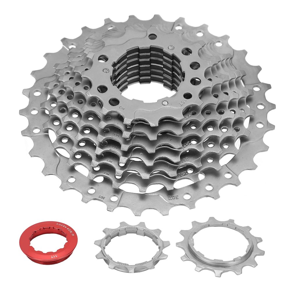Baxnore 9-Speed Freewheel Cassette with Hollow Steel Sprockets
