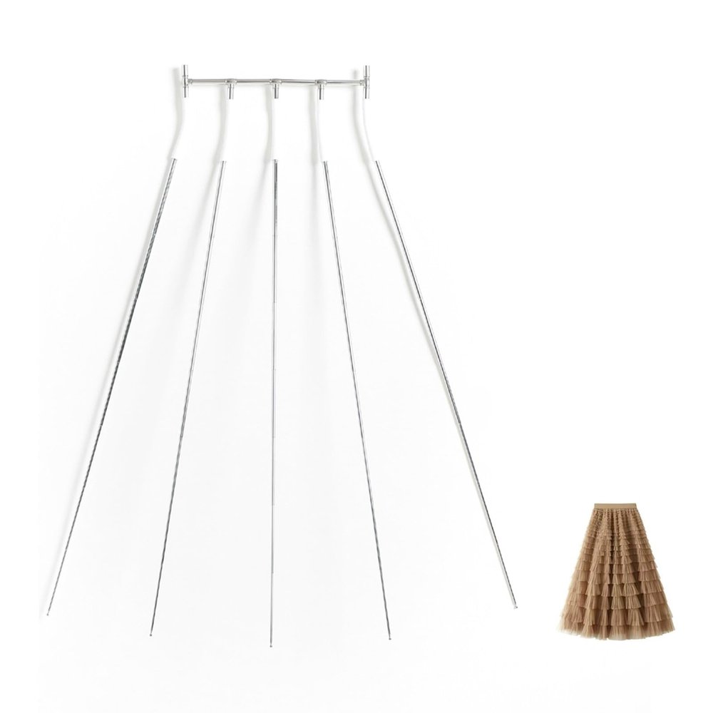 Adjustable Metal Mannequin Clothing Hanger, 34 cm/13.4 in