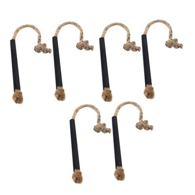 Outdoor Aluminum Alloy and Rope Wick, 6 Pieces
