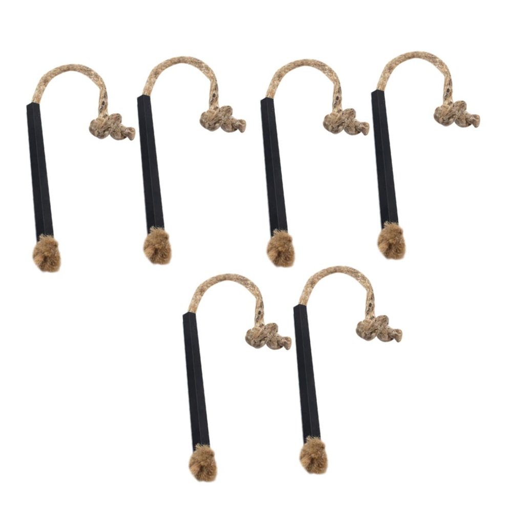 Outdoor Aluminum Alloy and Rope Wick, 6 Pieces